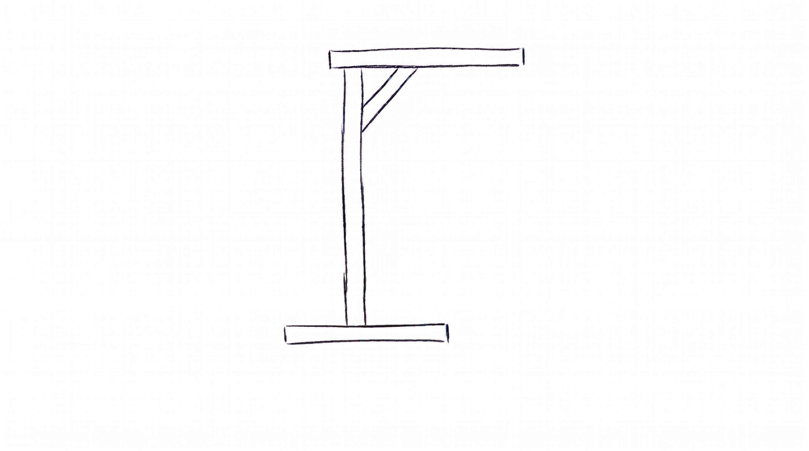 Hangman drawing, mistake 0 of 6